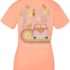 Simply Southern Peach T-Shirt